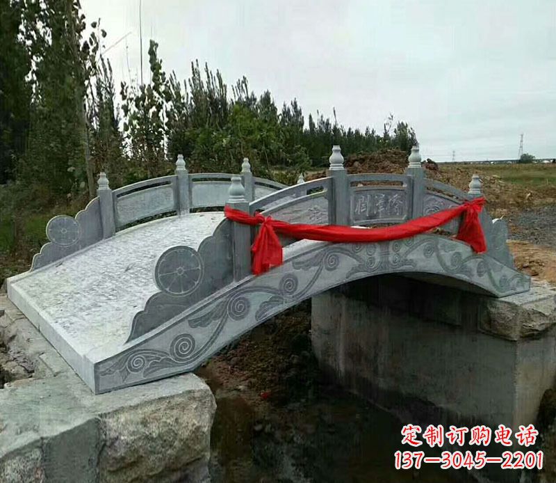 大连园林仿古石拱桥景观雕塑