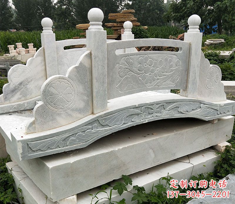 大连园林仿古石拱桥景观石雕