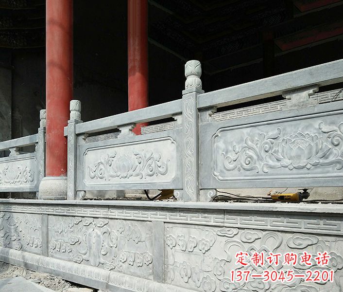 大连园林仿古石栏板景观石雕_1 (3)