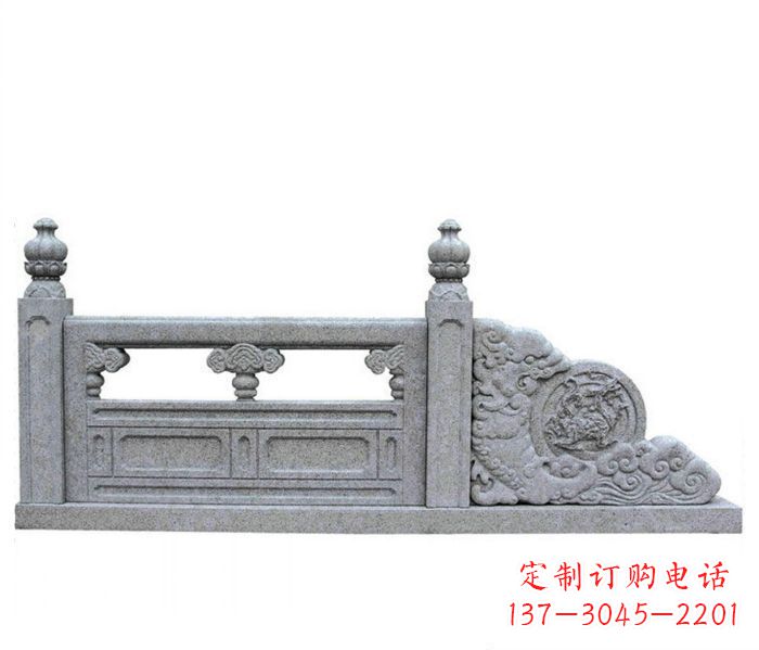 大连园林景观大理石栏板雕塑 (2)