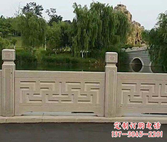 大连园林景观大理石栏板石雕 (4)