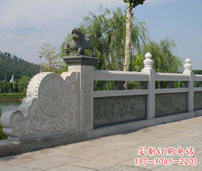 大连园林景观大理石栏板雕塑
