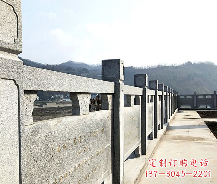 大连园林景观大理石栏板石雕 (14)