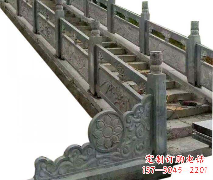 大连园林景观仿古石雕栏板 (4)