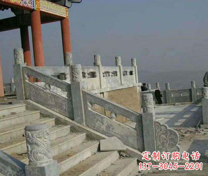 大连园林景观仿古石雕栏板