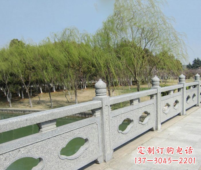 大连园林景观真山桥石雕栏板