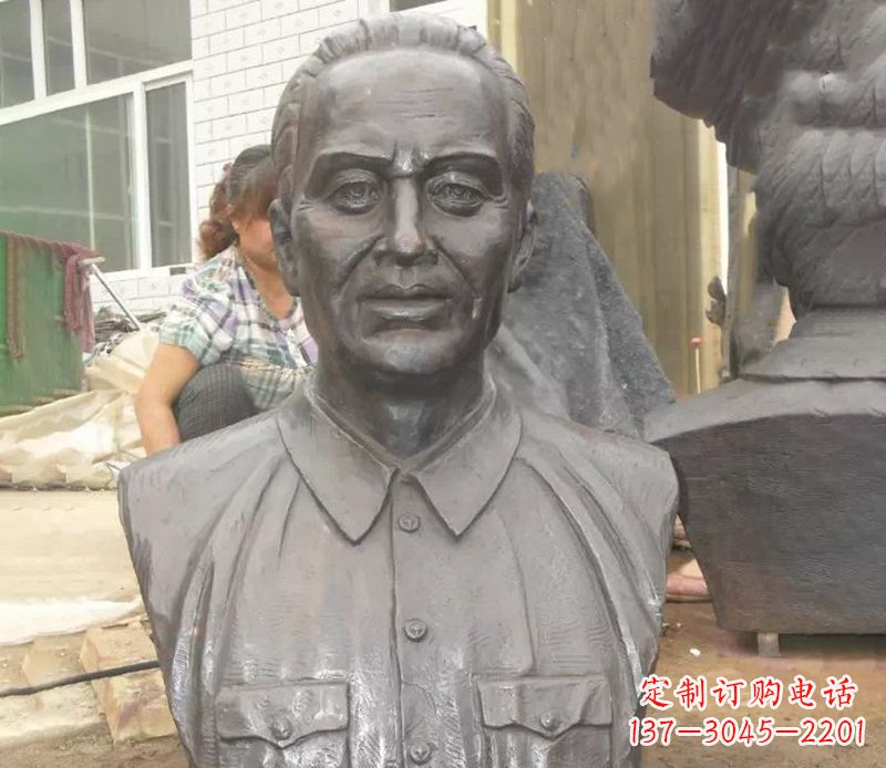 大连中国名人人物胸像铜雕