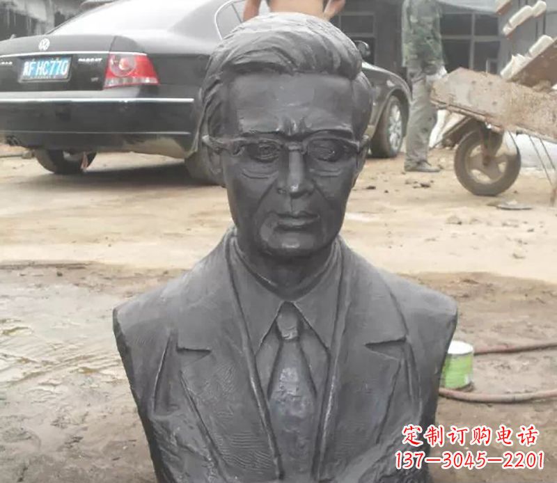 大连中国名人胸像铜雕