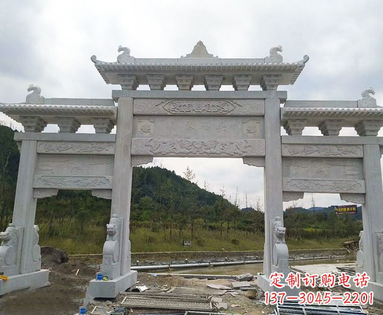大连忠义石牌坊