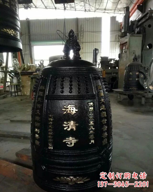 大连宗教庙宇铸铜钟